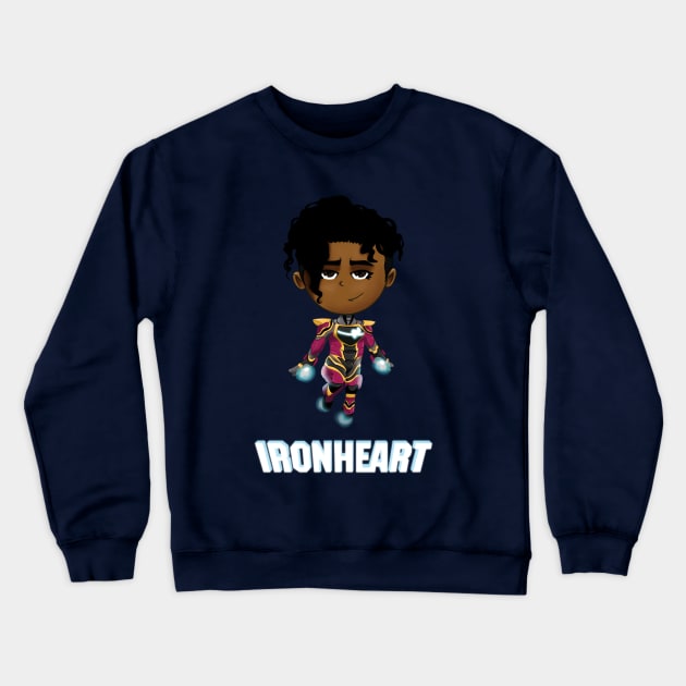 I Am IronHeart Crewneck Sweatshirt by Creative Wiz